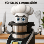 Bosch Cookit – Dein smarter Kochroboter für Zuhause. Dieses Bild wurde mit KI erstellt