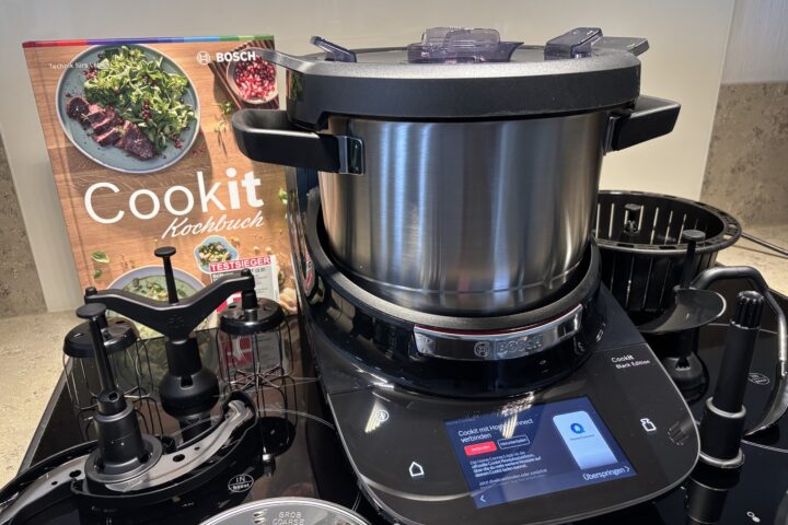 Bosch Cookit Black Edition Display und Bedienfeld