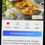 Cookit Rezepte bewerten mit der Home Connect App