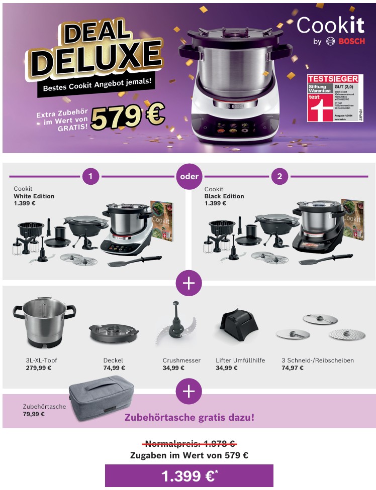 Cookit Angebot Deal Deluxe