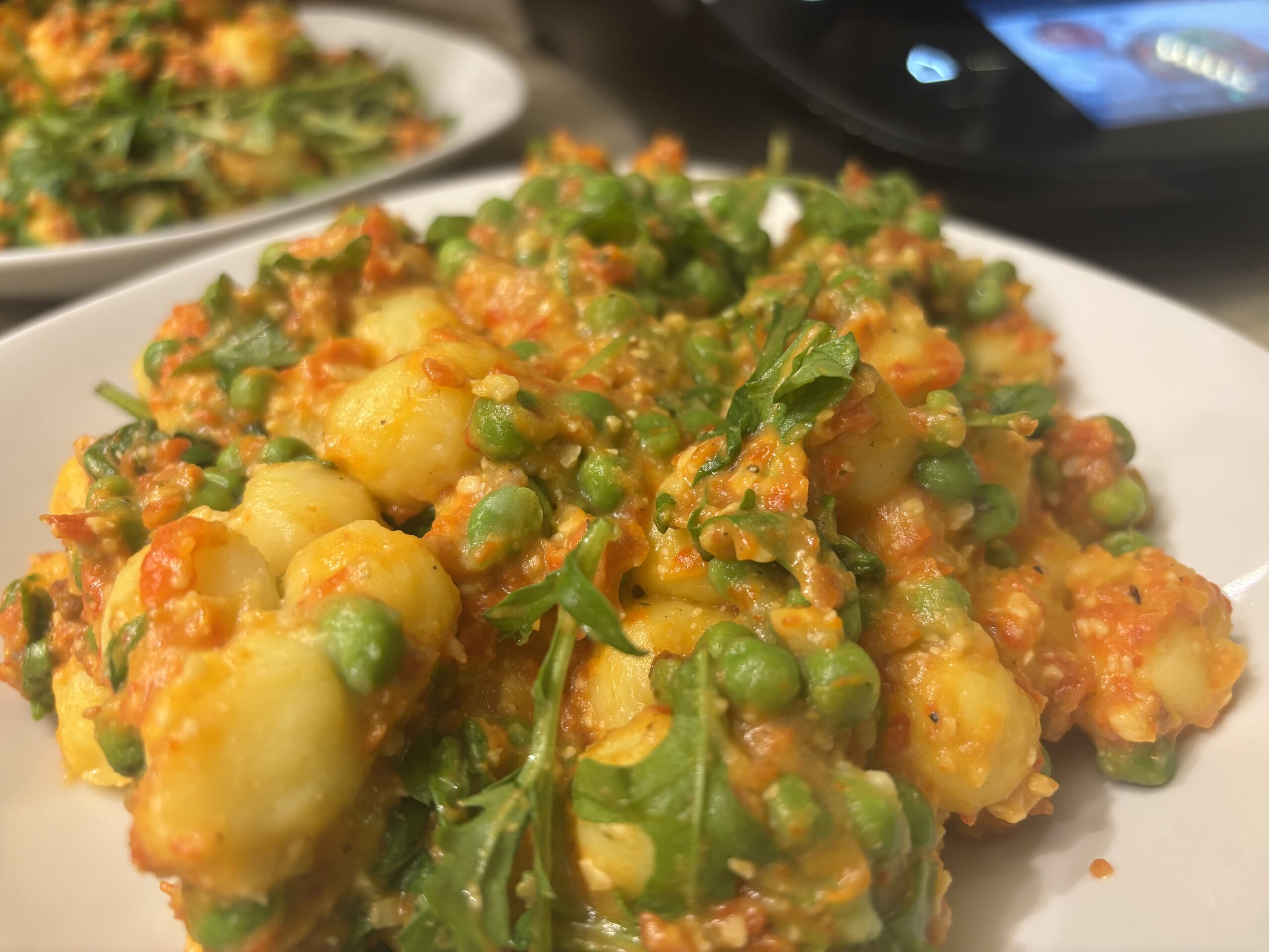 Gnocchi mit rotem Paprika-Pesto aus dem Cookit