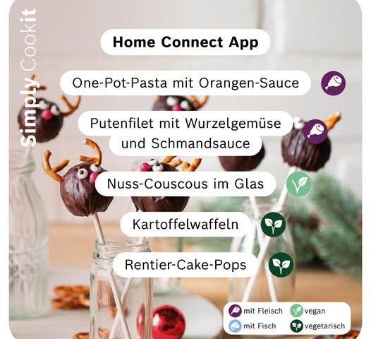 Weihnachtsstimmung mit den neuen Cookit-Rezepten der Woche