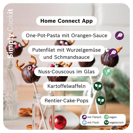 Weihnachtsstimmung mit den neuen Cookit-Rezepten der Woche