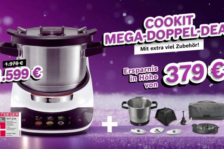 Cookit-Aktionsangebot "Mega-Doppel-Deal"