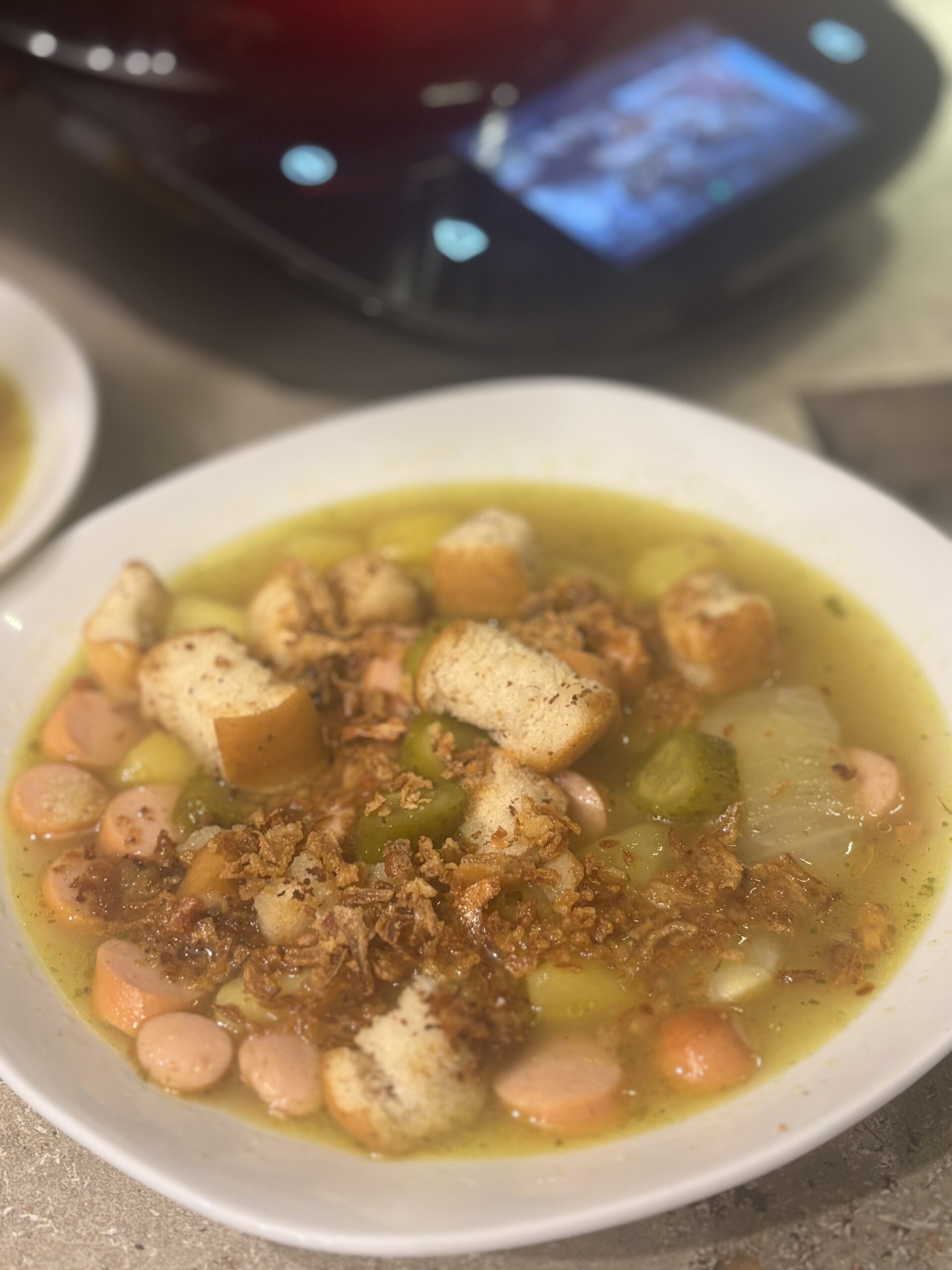 Hot Dog Suppe Rezept Bosch Cookit