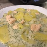 Kartoffel-Dill-Suppe mit Lachs im Cookit – cremig, aromatisch & einfach