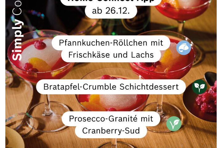 Kreative Silvester-Rezepte im Bosch Cookit – Ideen für ein festliches Menü
