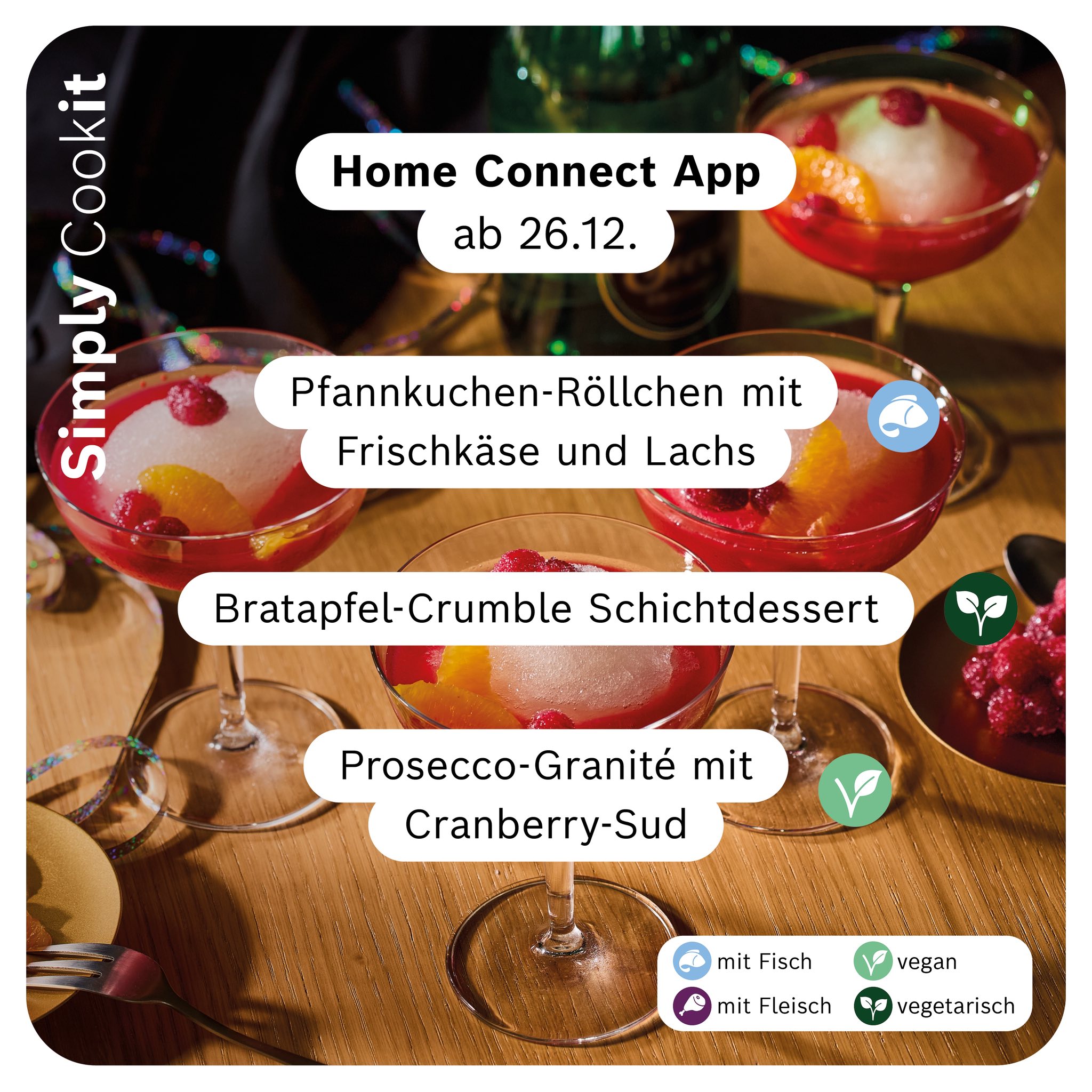 Kreative Silvester-Rezepte im Bosch Cookit – Ideen für ein festliches Menü