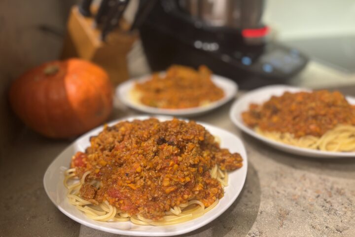 Rote Linsen-Bolognese