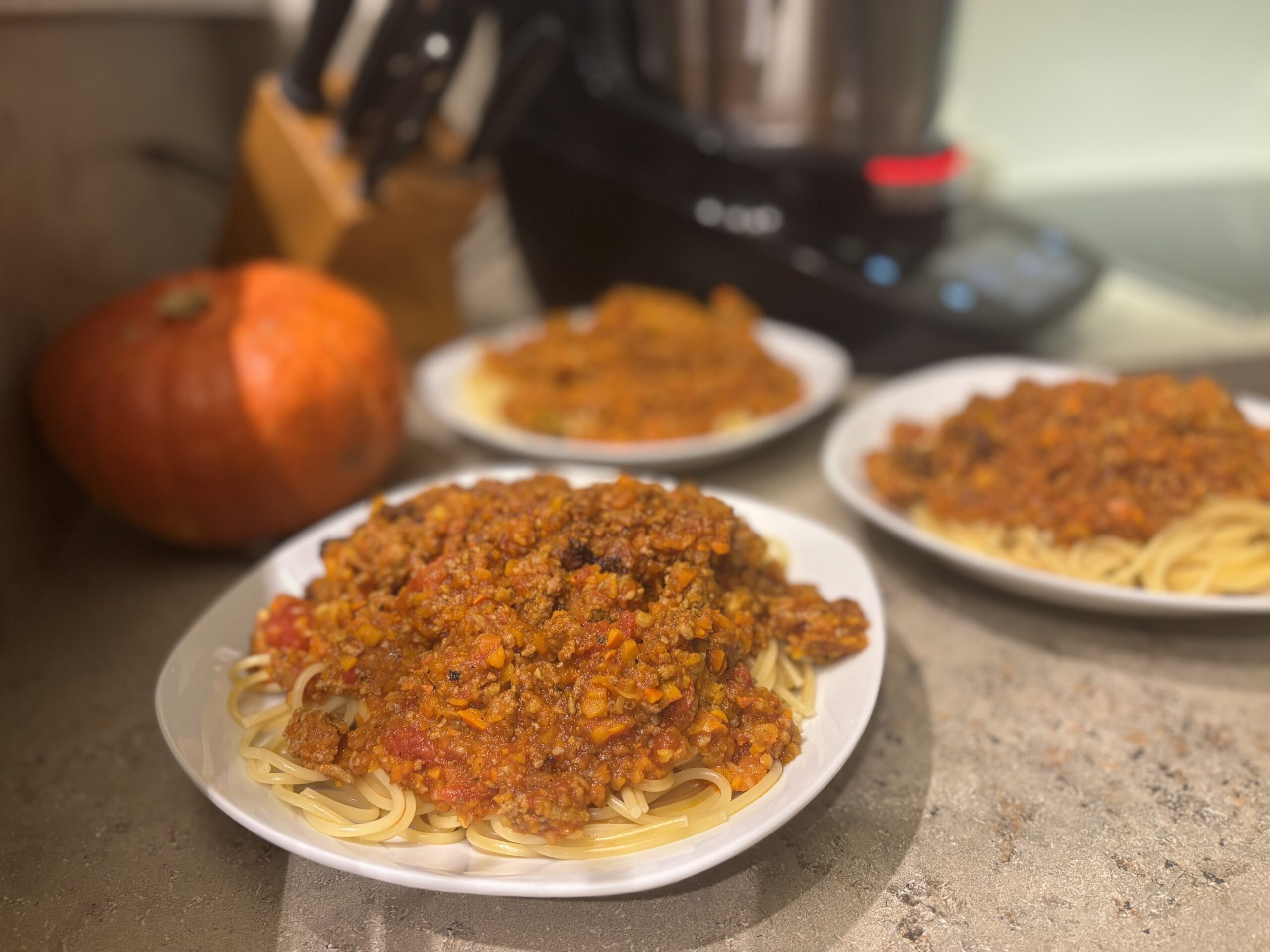 Rote Linsen-Bolognese