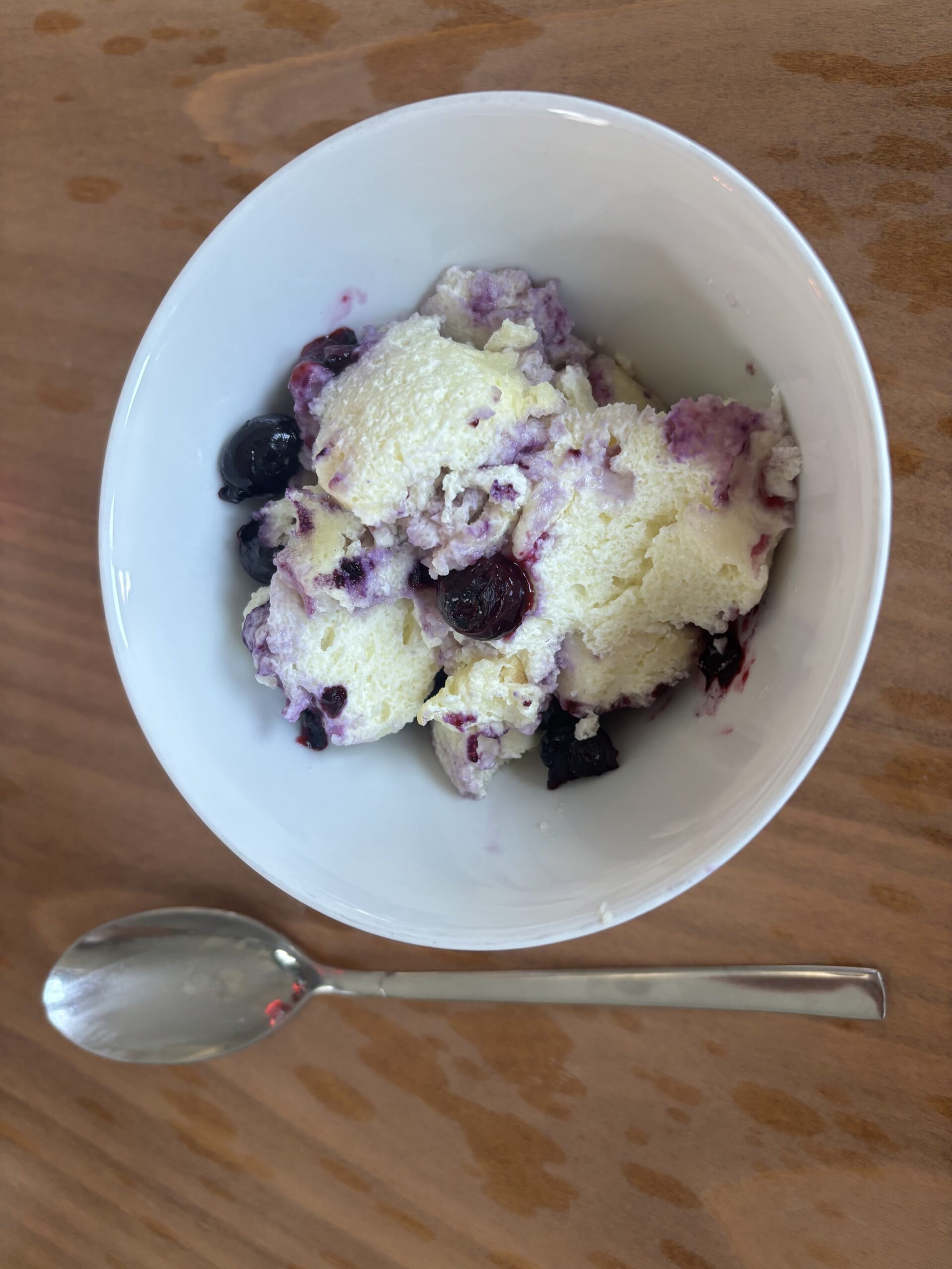 High‑Protein Grießauflauf mit Heidelbeeren – Cookit Fitnessrezept