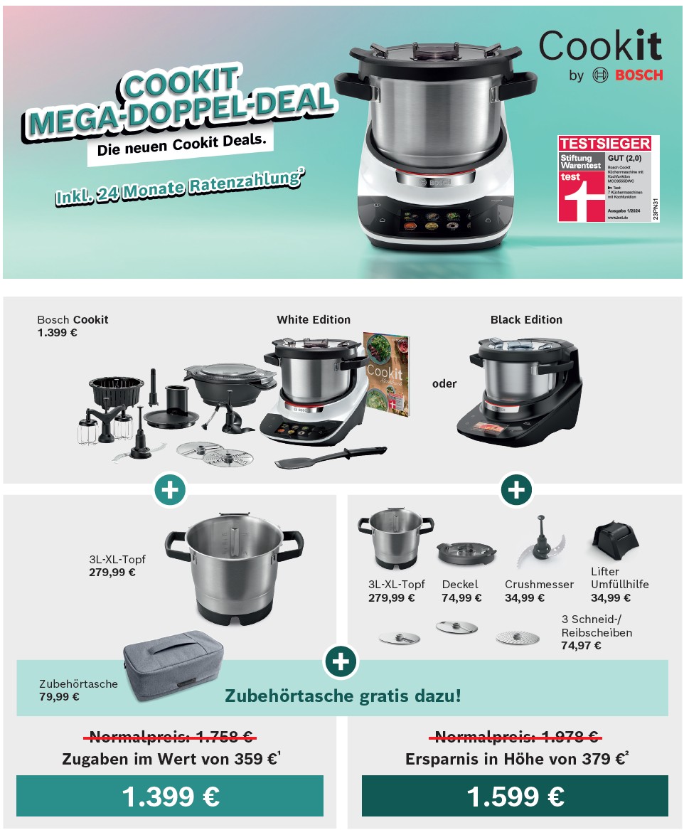 Cookit Mega Doppel Deal
