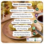 Neue Cookit Rezepte der Woche: Bruschetta, Bärlauch‑Pasta, Chinakohlröllchen, weiße Bohnen und Buttermilchwaffeln