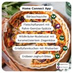 Frische saisonale Zutaten wie Rhabarber, Bärlauch und Erdbeeren – Frühlingsrezepte für den Bosch Cookit