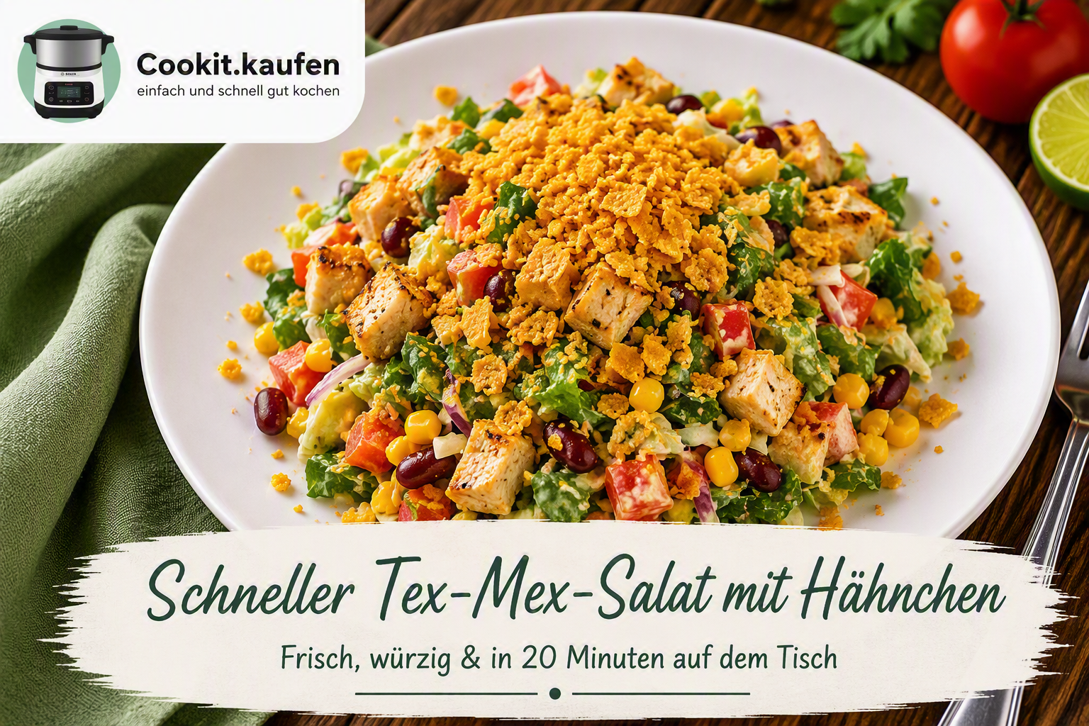 Cremiges Curry mit Kichererbsen, Gemüse, Reis und Quinoa in einer aromatischen Currysauce, zubereitet mit dem Bosch Cookit